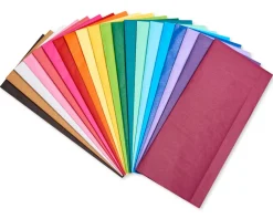 Basic Multicolor Assortment Tissue Paper, 20-Sheets