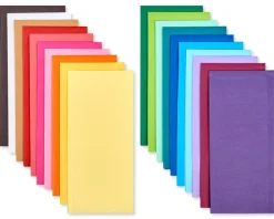 Basic Multicolor Assortment Tissue Paper, 20-Sheets