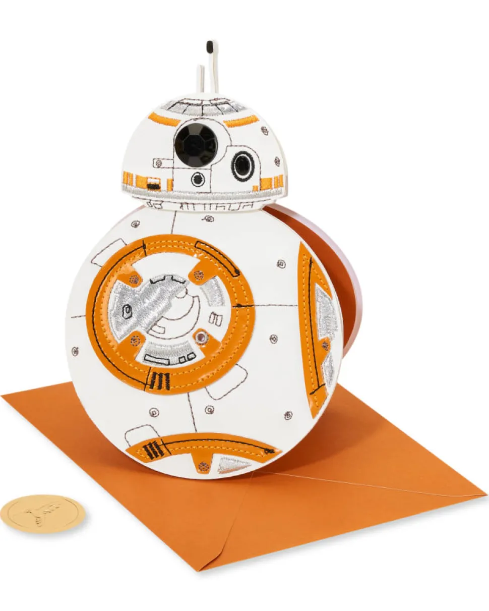 BB8 Birthday Greeting Card