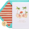 Beach Blank Romantic Greeting Card