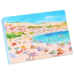 Beach 14-Count Blank Greeting Cards with Envelopes