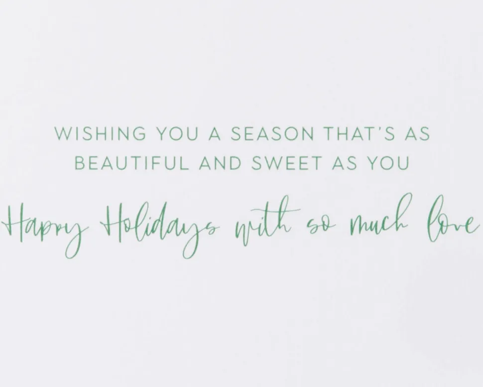Beautiful and Sweet Christmas Greeting Card for Daughter