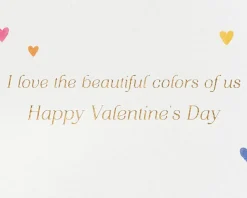 Beautiful Colors LGBTQ Valentine’s Day Greeting Card
