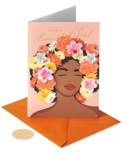 Beautiful Soul Blank Greeting Card – Illustrated by Cathy Williams