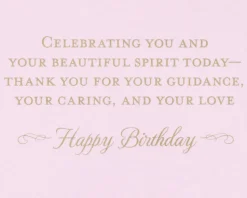 Beautiful Spirit Birthday Greeting Card for Mom