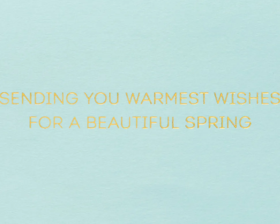 Beautiful Spring Easter Greeting Card