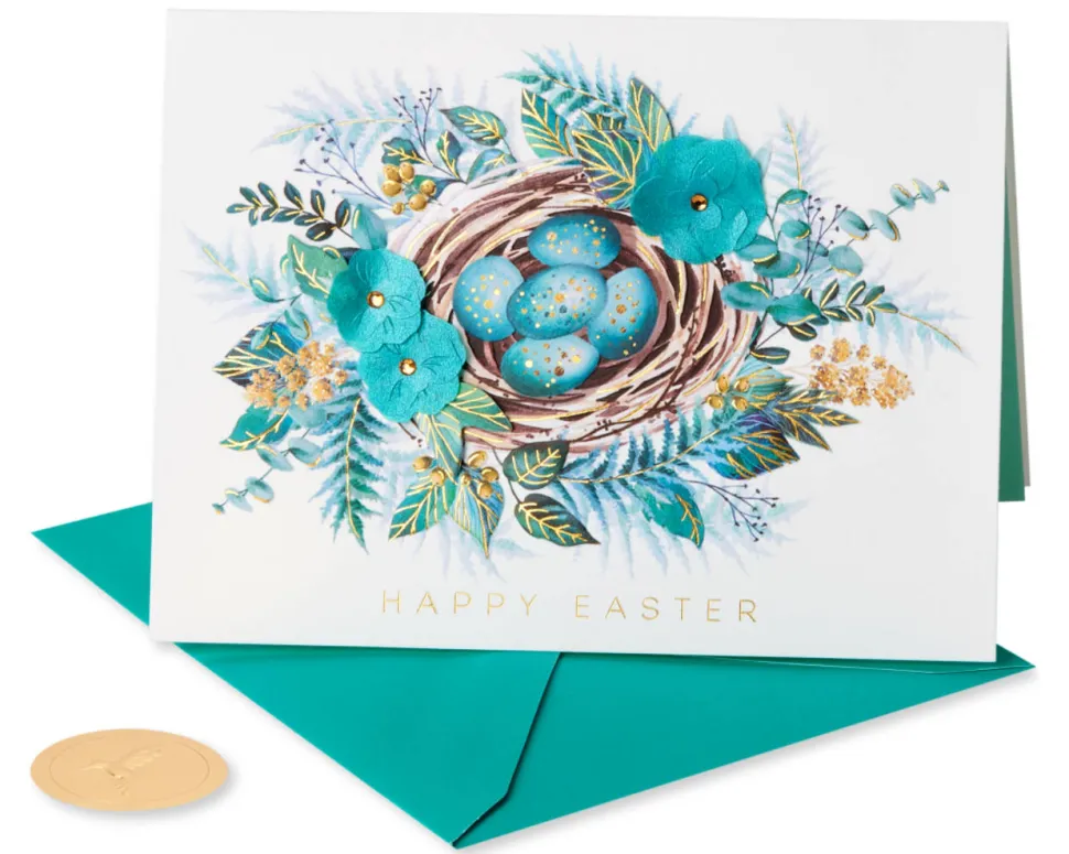 Beautiful Spring Easter Greeting Card