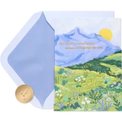 Beauty & Peace Displayable Mother’s Day Greeting Card