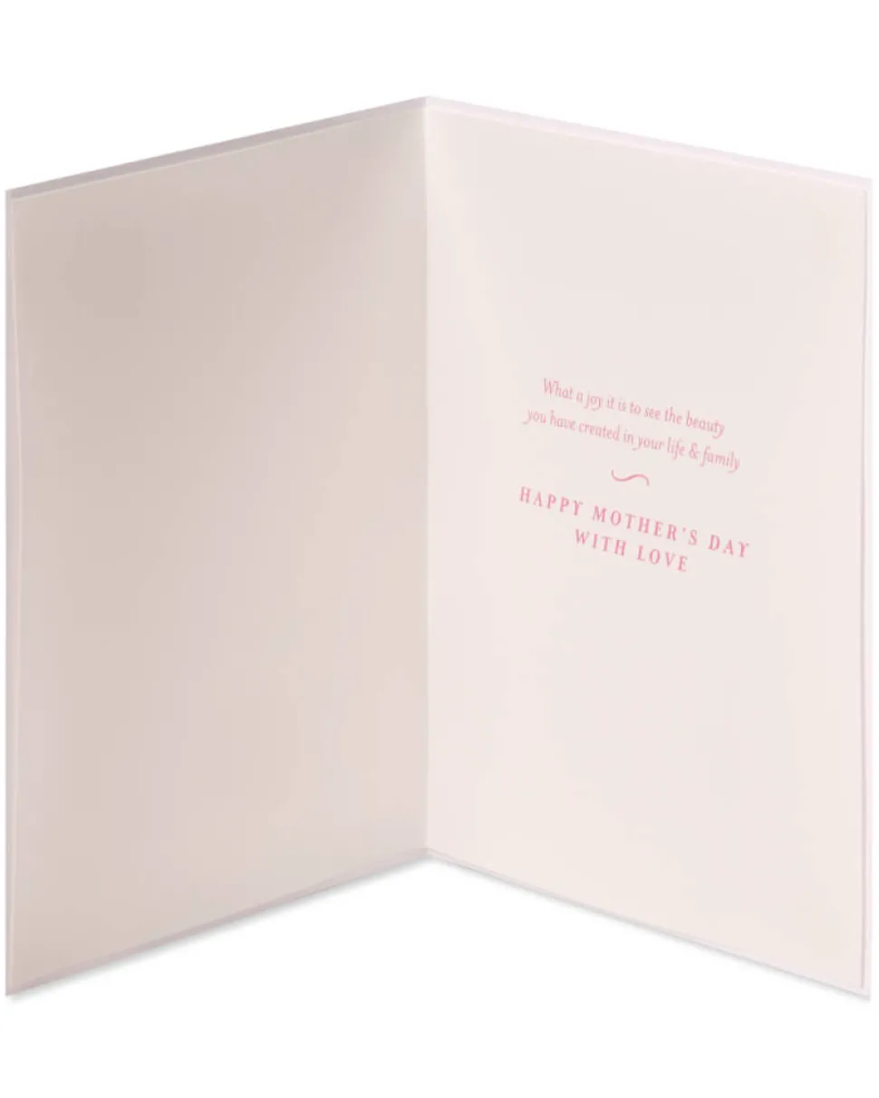 Beauty You Have Created Mother’s Day Greeting Card for Daughter