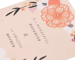 Beauty You Have Created Mother’s Day Greeting Card for Daughter