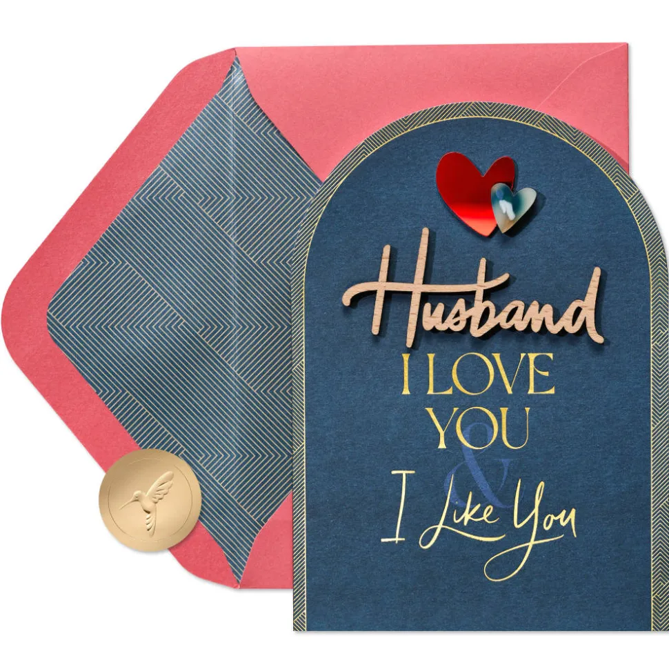 Being With You Valentine’s Day Greeting Card for Husband