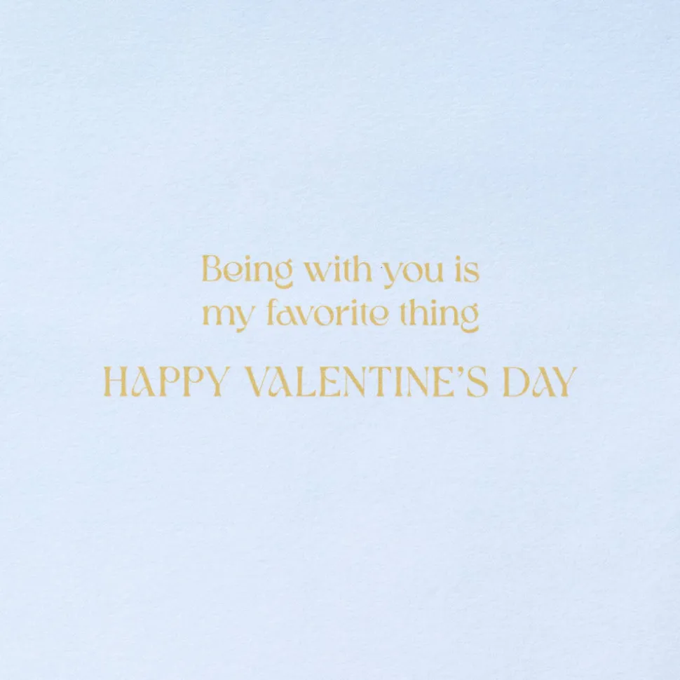 Being With You Valentine’s Day Greeting Card for Husband