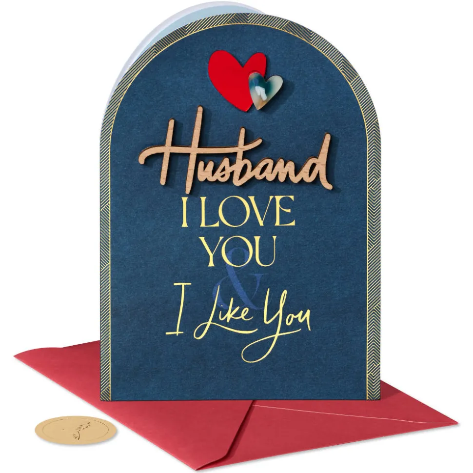 Being With You Valentine’s Day Greeting Card for Husband