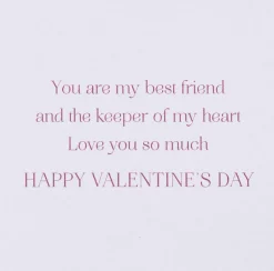 Best Friend Valentine’s Day Greeting Card