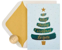 Best Wishes Tree Holiday Boxed Cards, 14-Count