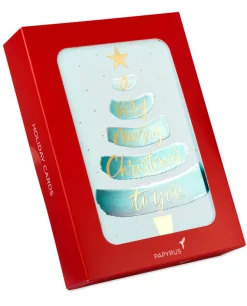 Best Wishes Tree Holiday Boxed Cards, 14-Count