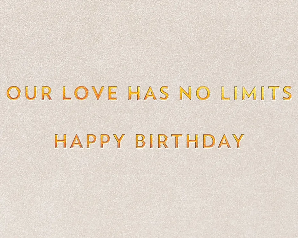 Beyond Space Birthday Greeting Card for Husband