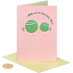 Biggest Fan Pickleball Mother’s Day Greeting Card