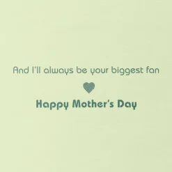 Biggest Fan Pickleball Mother’s Day Greeting Card