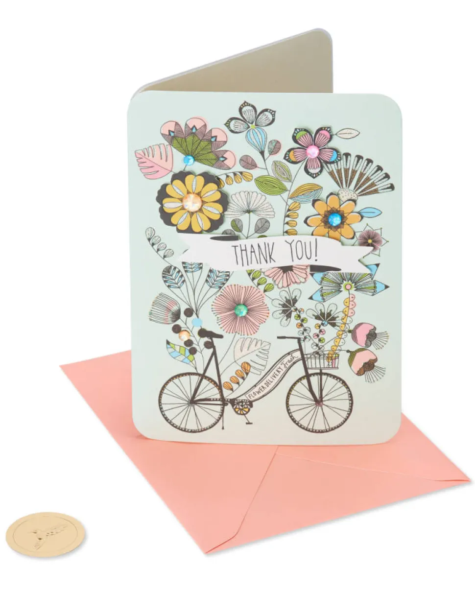 Bike Thank You Greeting Card