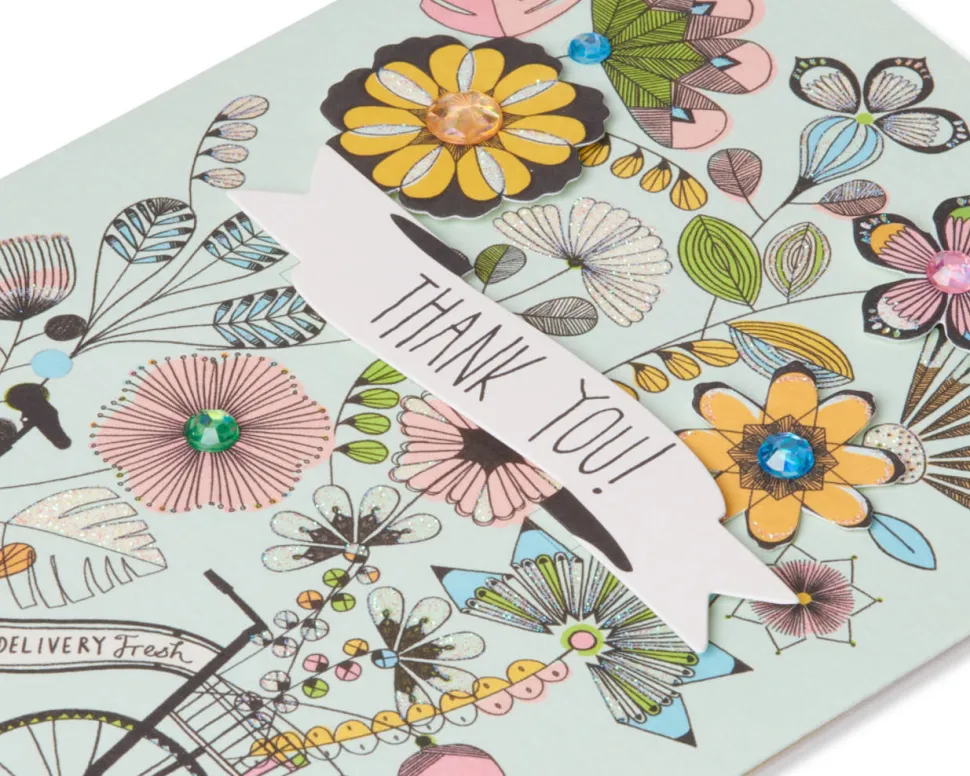 Bike Thank You Greeting Card