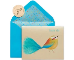 Bird Boxed Thank You Cards and Envelopes, 6-Count