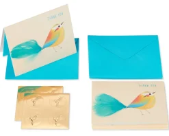 Bird Boxed Thank You Cards and Envelopes, 6-Count