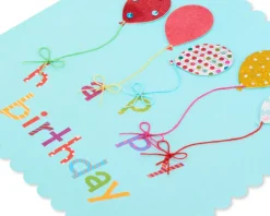 Birthday Balloons Birthday Greeting Card