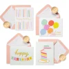 Birthday Celebrations Birthday Blank Note Cards with Envelopes, 20-Count