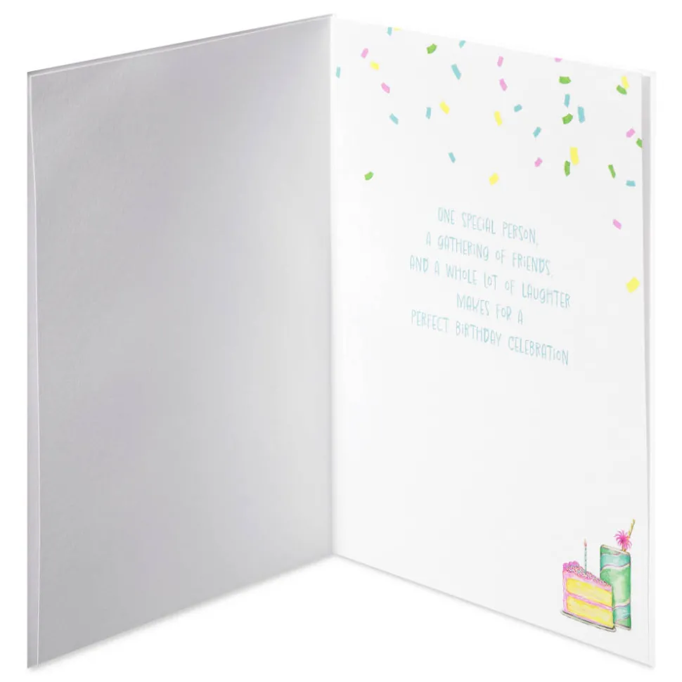 Birthday Cheers Funny Birthday Greeting Card – Designed by Bella Pilar