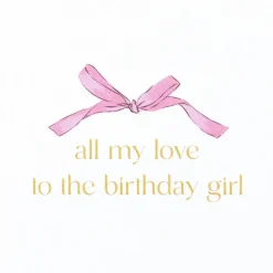 Birthday Girl Birthday Greeting Card for Her