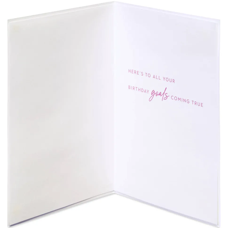 Birthday Goals Birthday Greeting Card