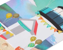 Birthday Lighthouse Birthday Greeting Card
