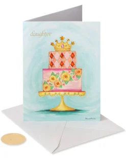 Birthday Princess Birthday Greeting Card for Daughter – Designed by Bella Pilar