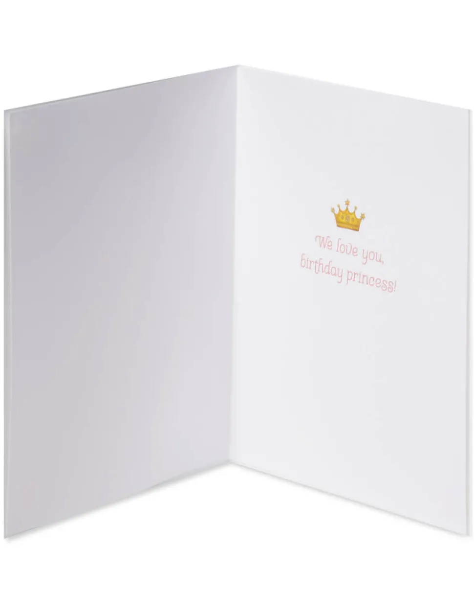 Birthday Princess Birthday Greeting Card for Daughter – Designed by Bella Pilar