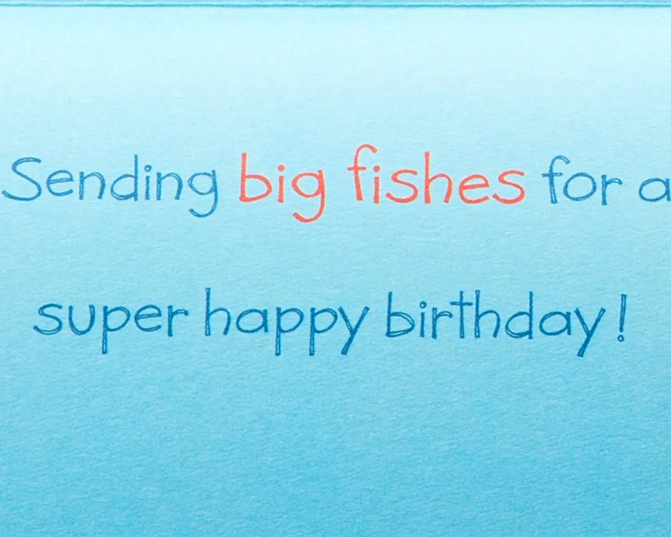 Birthday Shark Birthday Greeting Card