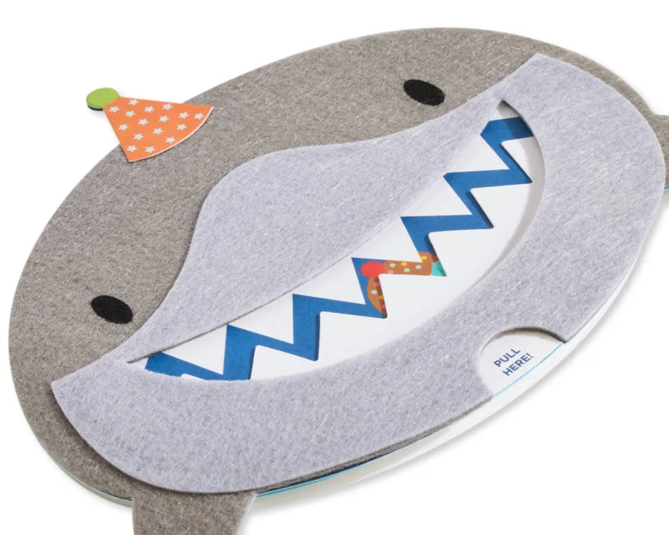 Birthday Shark Birthday Greeting Card