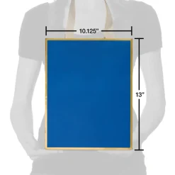 Blue and Gold 13″ Large Gift Bag, 1 Bag