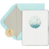 Blue Balloon Birthday Greeting Card
