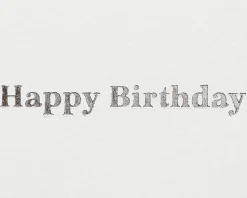 Blue Balloon Birthday Greeting Card