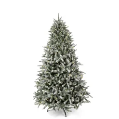 7′ Blue Spruce Frosted Tree
