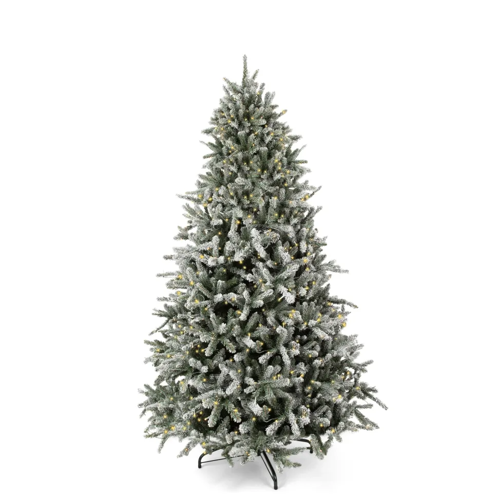 7′ Blue Spruce Frosted Tree