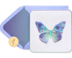 Bold Butterfly Birthday Greeting Card