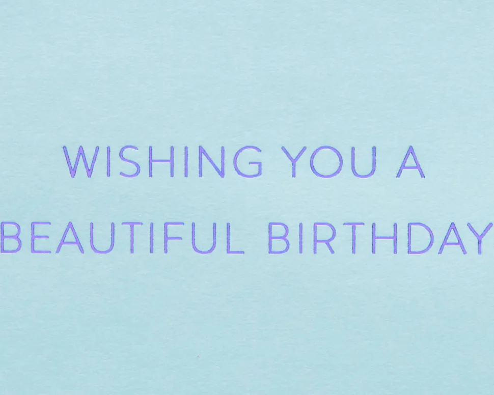 Bold Butterfly Birthday Greeting Card