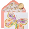 Bold Butterfly Blank Cards with Envelopes, 12-Count