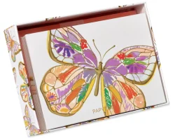 Bold Butterfly Blank Cards with Envelopes, 12-Count