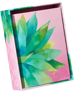 Bold Succulent Blank Note Cards with Envelopes, 14-Count