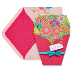 Bouquet Birthday Greeting Card