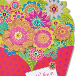 Bouquet Birthday Greeting Card