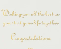 Bouquet Wedding Shower Quilling Greeting Card